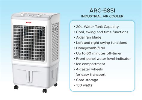dowell air cooler|Dowell Air cooler 20L water tank capacity ARC.